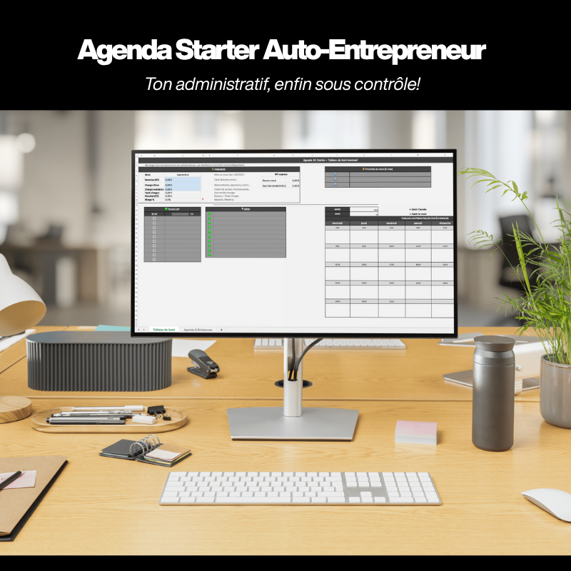 Mockup tableau excel gratuit